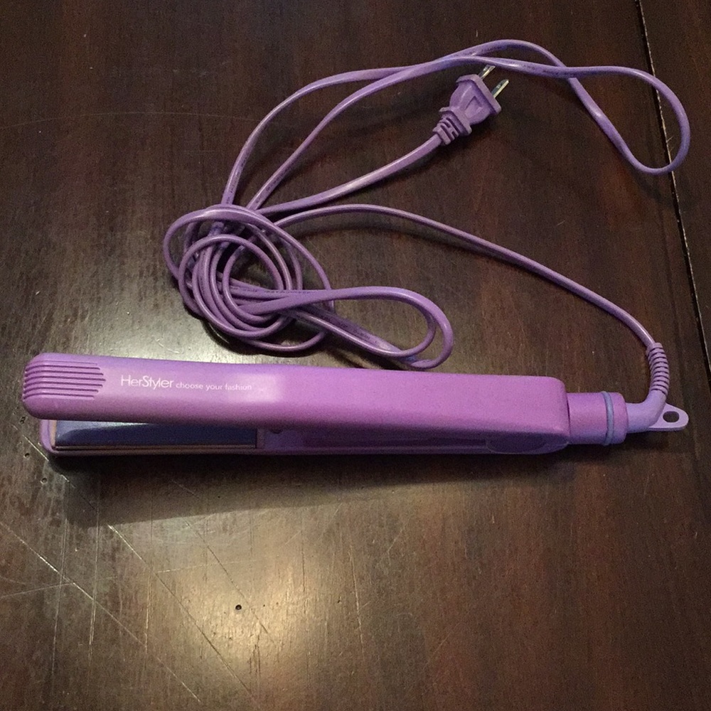 1" purple flat Iron